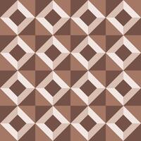 Minimalist Geometric Mid Mod Coffee Mocha Seamless Pattern vector