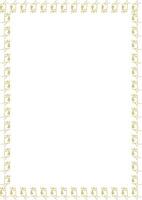 Aesthetic simple frame. woman fashion frame for text. Simple template element for design vector