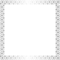 Golden christmas decoration frame. Festive greeting template with Christmas toy elements vector