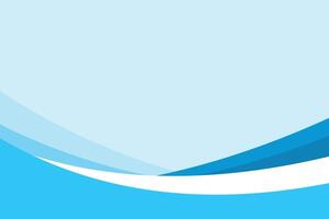 blue wave abstract background elegant vector