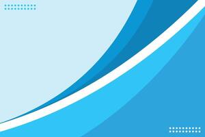 blue wavy abstract background luxury vector