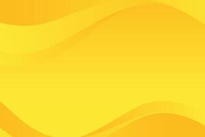 yellow wave abstract background elegant vector