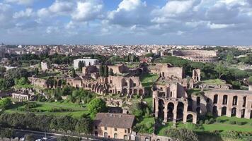 Incredible archaeological park in Rome Lazio Italy. Awesome Scenery. video