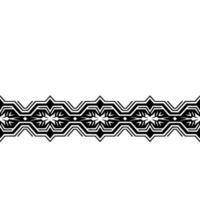 Abstract Geometric Border Element in Black on Gradient White vector