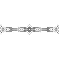 Minimalist Geometric Line Art on White Background vector