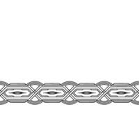 Minimalist Geometric Border Pattern on White Background vector
