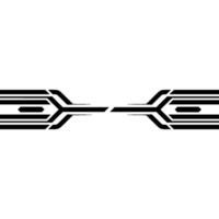 Abstract Geometric Line Minimalist With White Space vector