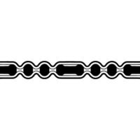 Abstract Black and White Pattern Repeating Geometric vector