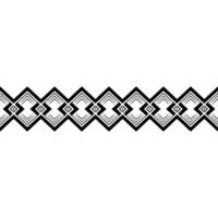 Geometric Border , Black White, Ornamental Element vector