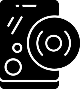 Remove Solid Black Icon vector