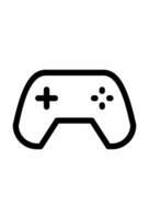 Minimalist game joystick symbol. Simbol joystick game minimalis vector