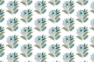 hand drawn floral artwork in a single line pattern showing abstract botanical motifs for textile fabric wrapping wallpaper pillow covers fashion prints and kitchen applications vector