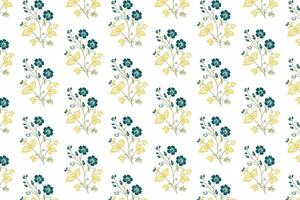 abstract flower sketch pattern with continuous line design ideal for textile fashion pillow covers and wrapping vector