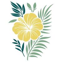 artistic botanical pattern in line drawing style for modern fashion fabric home cushions wedding goods and textile design vector