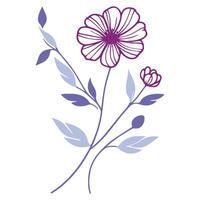 minimalist botanical pattern with cotton flowers and hand painted leaves for textile printing wedding cushions and summer fashion use vector