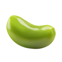 Organic Edamame Soybean Seeds Clean Transparent Background png
