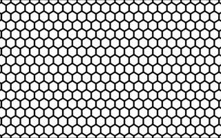 Black and white honeycomb pattern seamless background suitable for various design projects and applications vector