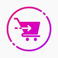 Design Illustration graphic of checkouts icon with gradient style. Suitable for UI, mobile design, web design, etc. vector