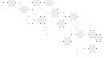 Hexagon pattern abstract medical background. Geometric shape technology digital hi tech. Creative idea for medical, technology or science design vector