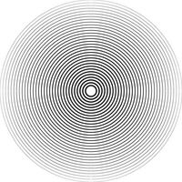 Radar icon isolated on transparent background. Sonar sound wave symbol vector