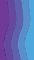 Abstract Wavy Background Design in Vibrant Purple and Blue Hues vector