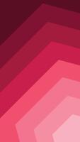 Abstract Red and Pink Hexagon Gradient Background Design vector