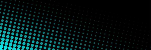 Bright cyan blue minimal halftone dots abstract background vector