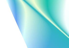 Blue green minimal gradient abstract chromatic background vector