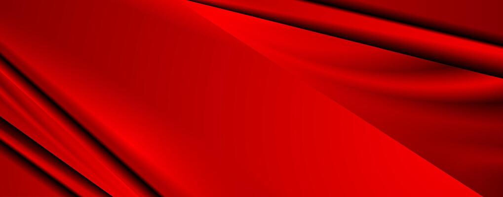 Bright red abstract glossy corporate modern background