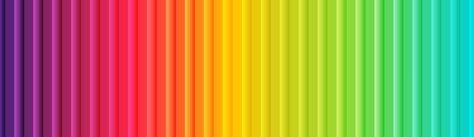 Multicolored minimal stripes abstract luminous tech background vector