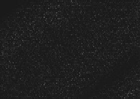 Grey silver small halftone particles abstract background vector
