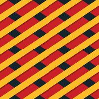 a red, yellow and black striped pattern vector