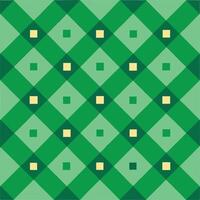 a green and yellow checkered pattern with squares vector