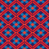 a blue and red geometric pattern. vector