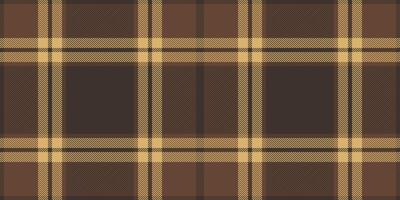 Warm earthy tones in a classic plaid pattern. Perfect for autumnal designs, textile projects, or adding a touch of rustic charm to your visuals. vector