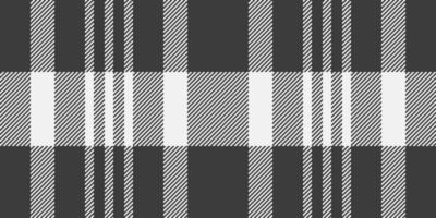 Packing background check plaid, event fabric textile. Softness seamless tartan texture pattern in grey and white colors. vector