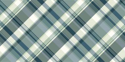 Elegant diagonal plaid pattern in muted greens and creams. Perfect for textile design, website backgrounds, or fashion projects. Subtle texture adds depth and sophistication. vector