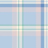 Pastel plaid pattern, soft and delicate texture. Perfect for backgrounds, textiles, or branding. Evokes feelings of calmness and serenity. Ideal for feminine designs, websites, and packaging. vector