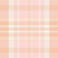 Soft pink and peach plaid pattern. Elegant and versatile design ideal for fashion, websites, stationery, and home decor. Subtle texture adds sophistication. vector