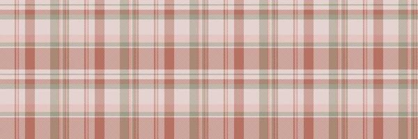 Soft blush pink and sage green plaid pattern. Seamless texture ideal for textile design, website backgrounds, packaging, or crafting projects. vector