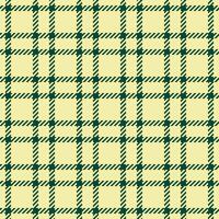 Ireland textile seamless , setting fabric pattern tartan. Decoration check plaid texture background in yellow and dark colors. vector