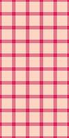 Elegant blush pink and crimson plaid pattern. Perfect for textile design, website backgrounds, or scrapbooking projects. vector