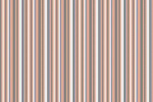 Doodle textile seamless lines, nice stripe pattern vertical. Random background texture fabric in white and orange colors. vector