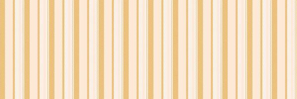 Besigner fabric stripe seamless, decorate background textile. Tndoor vertical lines texture pattern in antique white and orange colors. vector