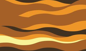 Abstract wavy pattern in warm earthy tones. Perfect for backgrounds, website design, or textile prints. Evokes feelings of warmth, comfort, and natural landscapes. vector