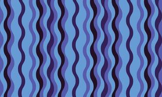 Abstract wavy lines pattern in shades of blue and purple. Perfect for backgrounds, textiles, website design, and more. This vibrant, retroinspired design offers a dynamic and playful visual texture. vector