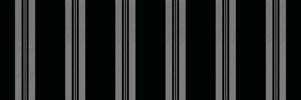 Household textile seamless background, conceptual fabric pattern. Fibrous texture stripe lines vertical in black and white colors. vector