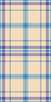 Revival pattern tartan textile, grungy fabric plaid texture. Kid seamless background check in light and blue colors.