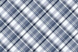 Classic blue plaid pattern. Perfect for backgrounds, textiles, or graphic design. A timeless and versatile design element, suggesting tradition, comfort, and style. vector