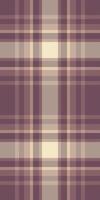 Elegant neutral plaid pattern in soft browns and creams. Perfect for textile design, fashion, website backgrounds, or stationery. Subtle texture adds visual interest and warmth. vector
